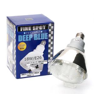 파인스팟 딥 블루 램프 18W